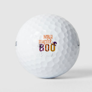 Balles De Golf Costume d'Halloween pour professeur de maths Boo C