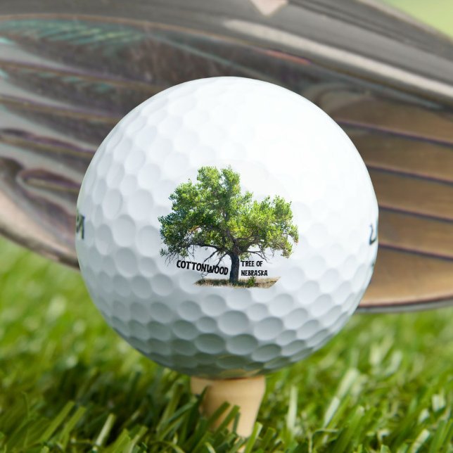 Balles De Golf Cottonwood Tree, arbre du Nebraska (Créateur téléchargé)