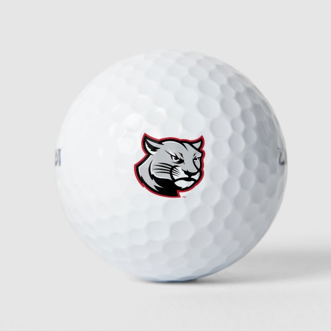 Balles De Golf Cougars de SIUE (Devant)