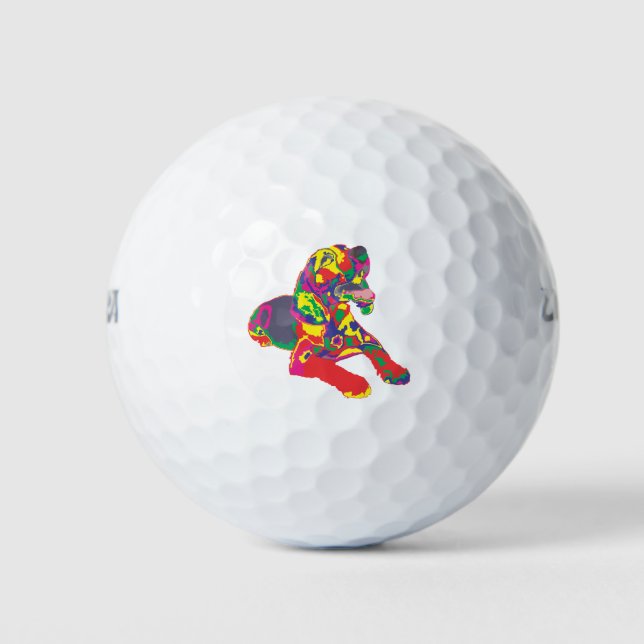 Balles De Golf Couleur Beagle (Devant)