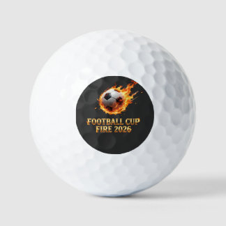 Balles De Golf Coupe de Football Feu Coupe du Monde 2026 Ballon d