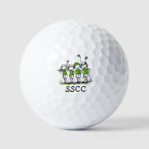 Couple Dames Golf League Ball