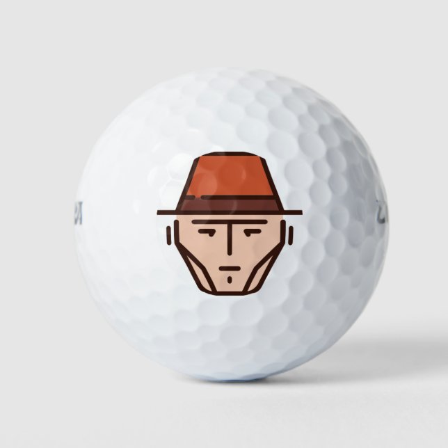 Balles De Golf cowboy (Devant)