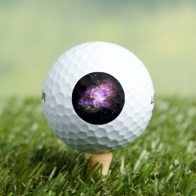 Balles De Golf Crabe Nebula Supernova Remnant Hubble Composite (T-shirt Insitu)