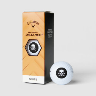 Balles De Golf Crâne n os noir Callaway Warbird golf balls 3