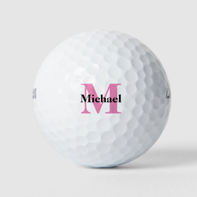 Balles De Golf Create Your Own Monogram Golf Balls (Devant)