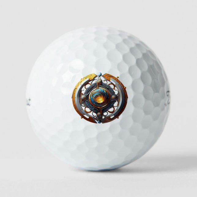 Balles De Golf "Création céleste" (Recto)