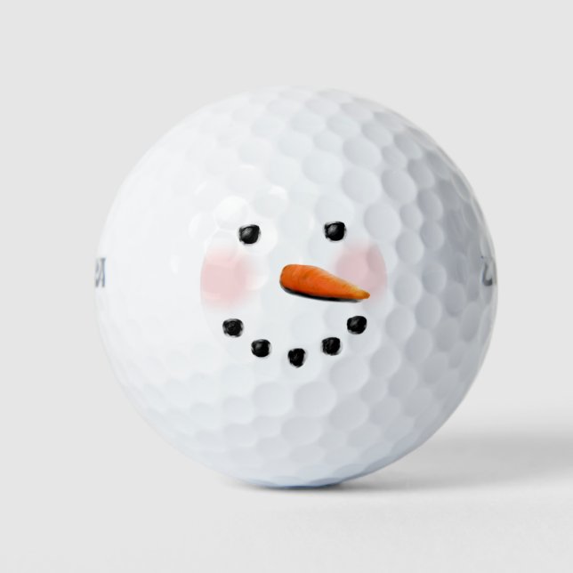 Balles De Golf Creative Snowman (Devant)