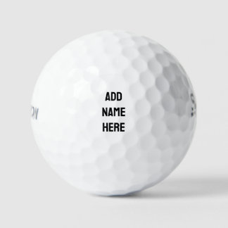 Balles De Golf Créez les vôtres