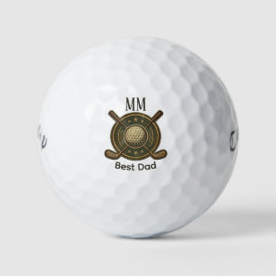 Balles De Golf Créez sur mesure votre propre Meilleur Papa Golf