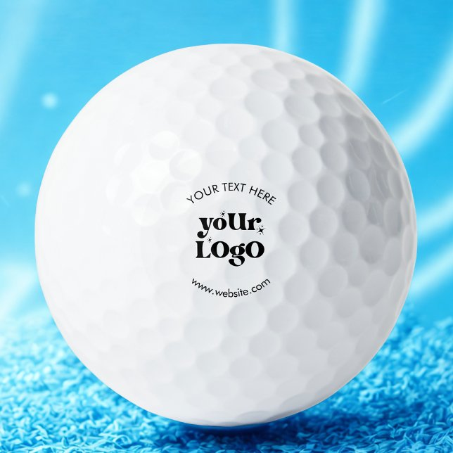 Balles De Golf Créez votre propre logo d'entreprise (Créateur téléchargé)