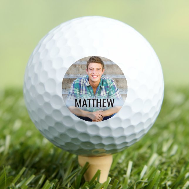 Balles De Golf Créez votre propre photo (Create your Own Photo Golf Balls)