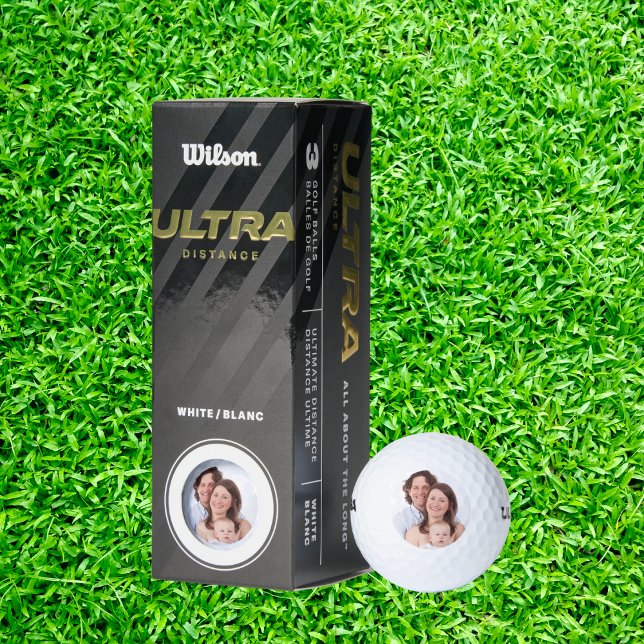 Balles De Golf Créez votre propre photo (Create Your Own Custom Photo Golf Balls)