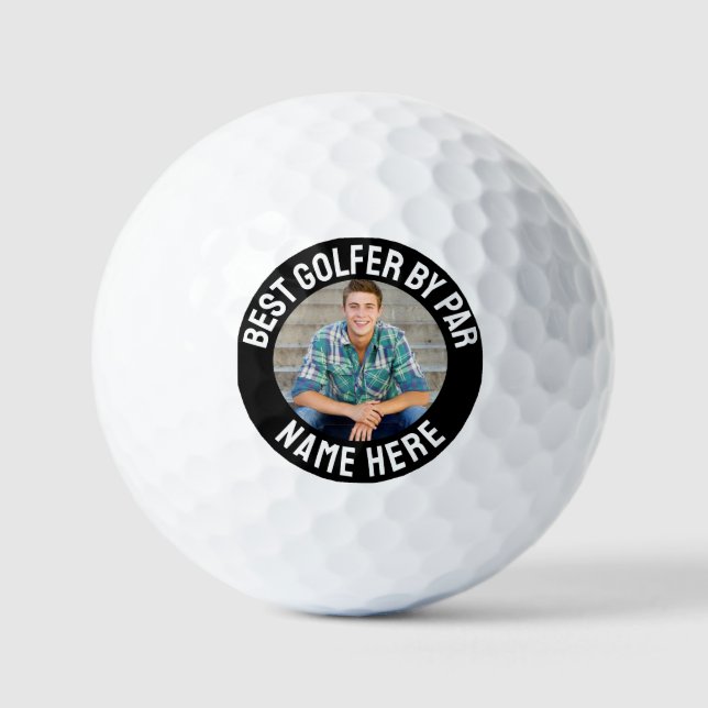 Balles De Golf Créez votre propre photo (Recto)