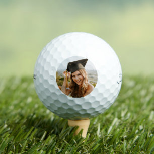 Balles De Golf Créez Votre Propre Photo De Diplômé Personnalisée