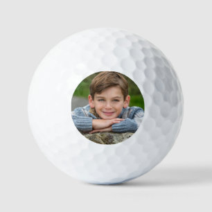 Balles De Golf Créez Votre Propre Photo De Fils Personnalisée Dou