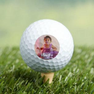 Balles De Golf Créez Votre Propre Photo De Naissance Personnalisé