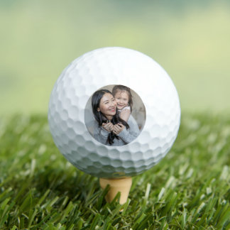 Balles De Golf Créez Votre Propre Photo Personnalisée Maman et Mo