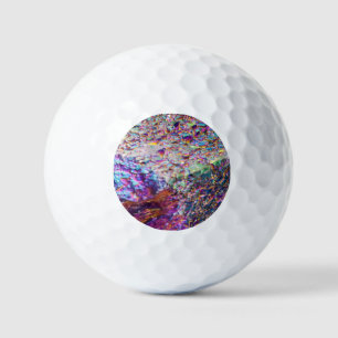 Balles De Golf Cristaux arc-en-ciel Aura