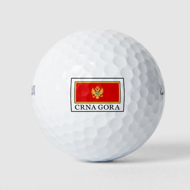 Balles De Golf Crna Gora (Devant)