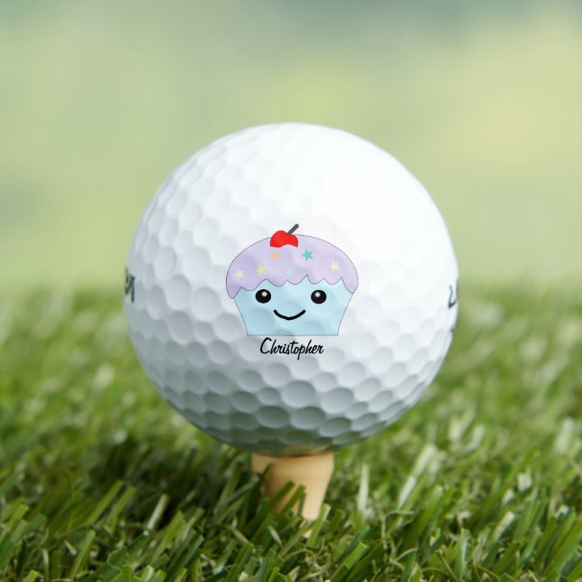 Balles De Golf Cupcake Design (T-shirt Insitu)