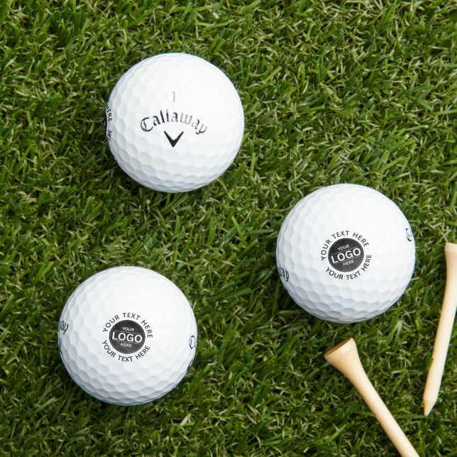 Balles De Golf Custom Business Brand Logo (Herbe in situ)
