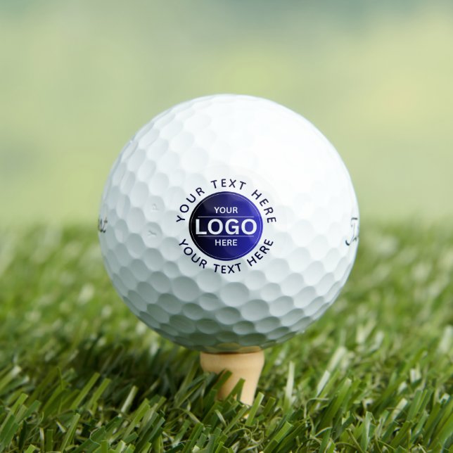 Balles De Golf Custom Business Brand Logo (T-shirt Insitu)