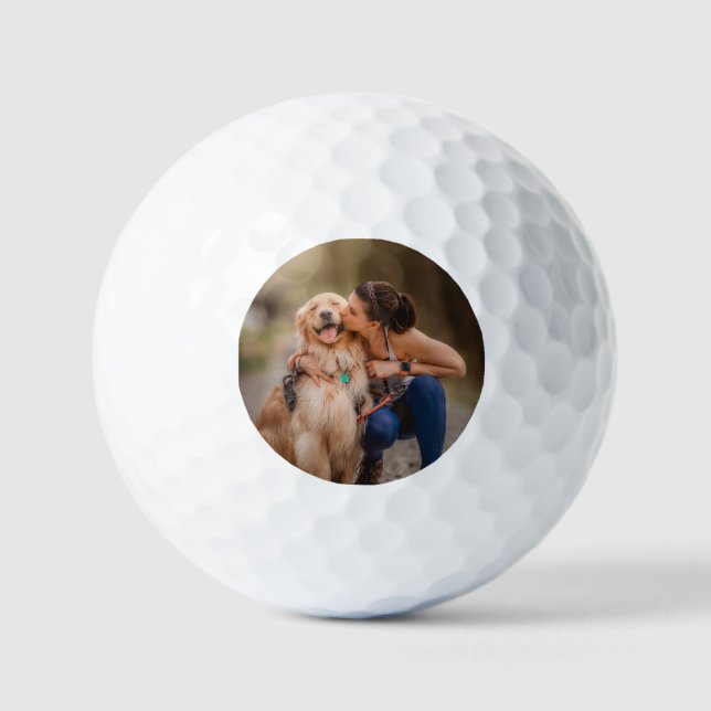 Balles De Golf Custom Personalized Photo (Recto)