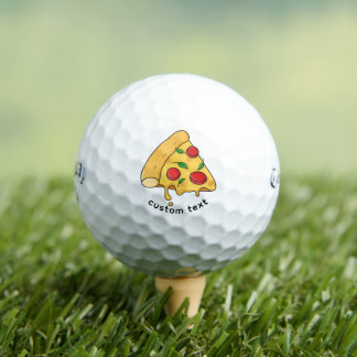 Balles De Golf Custom Pizza Design Golf Ball Gift - Callaway 