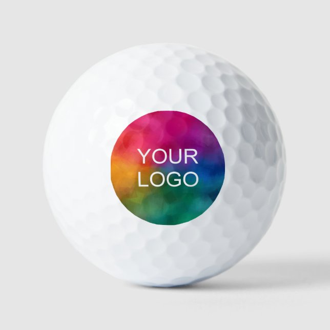 Balles De Golf Custom Upload Your Logo Elegant Value 3 Pack (Recto)