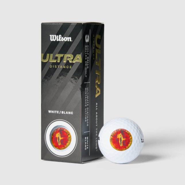 Balles De Golf Custom Wilson Ultra 500 Distance Golf Ball (Emballage)