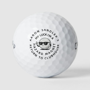 Balles De Golf Customisez votre nom Golf Fairway Hazard Magnet