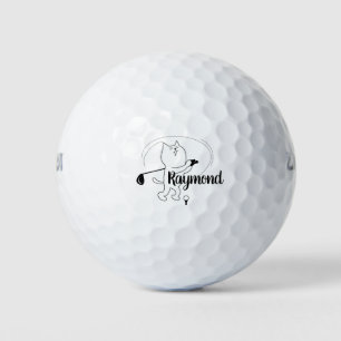 Balles De Golf Cute chat