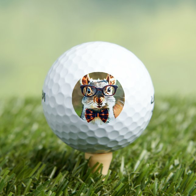 Balles De Golf Cute écureuil (T-shirt Insitu)