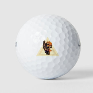 Balles De Golf Cute Labradoodle