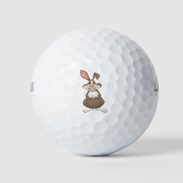 Balles De Golf Cute lapin (Devant)