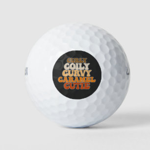 Balles De Golf Cutie Caramel Curly Curly