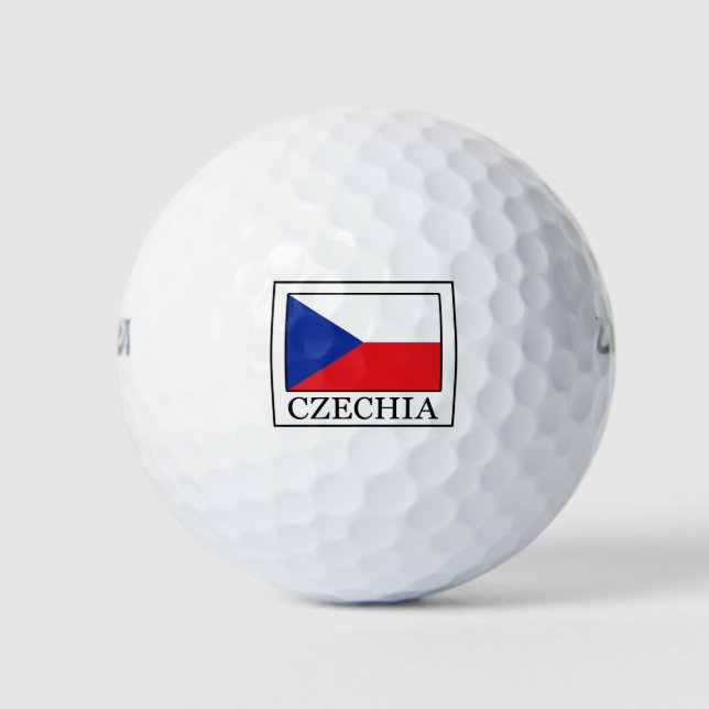 Balles De Golf Czechia (Devant)