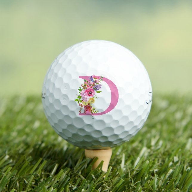 Balles De Golf D Floral (T-shirt Insitu)