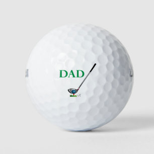 Balles De Golf DAD - Golf Happy Fête des pères Anniversaire Cool