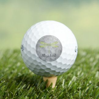 Balles De Golf Damas de libellule verte