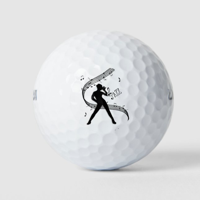 Balles De Golf Danse Jazz (Devant)