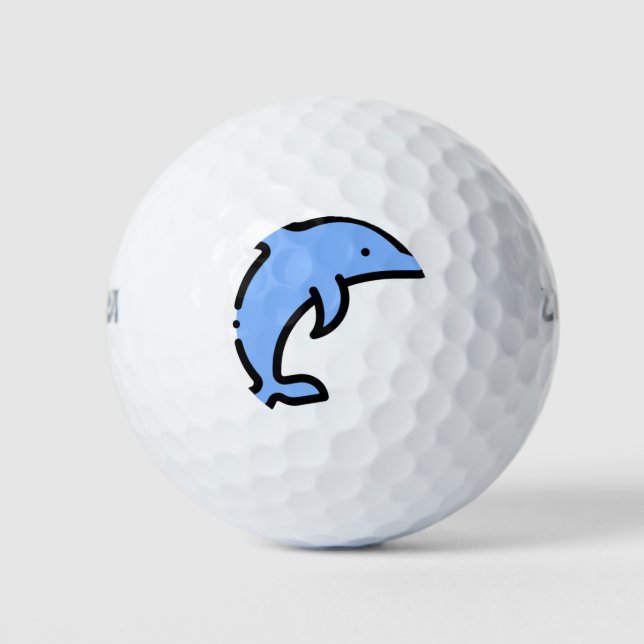 Balles De Golf Dauphin (Devant)