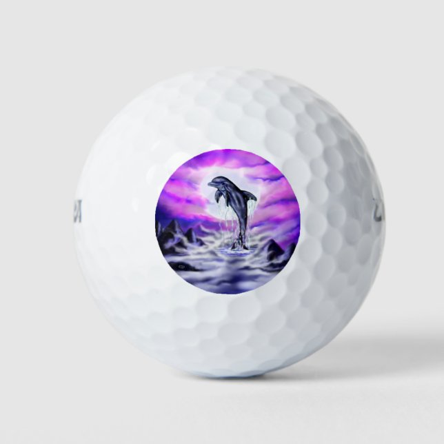 Balles De Golf Dauphin clair de lune (Devant)