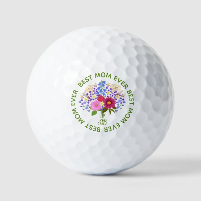 Balles de golf de la fête des mères avec Blumenstr (Recto)