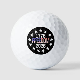 Balles de golf de la liberté pour le 250e annivers