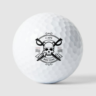 Balles de golf de pirate du Cap-Breton
