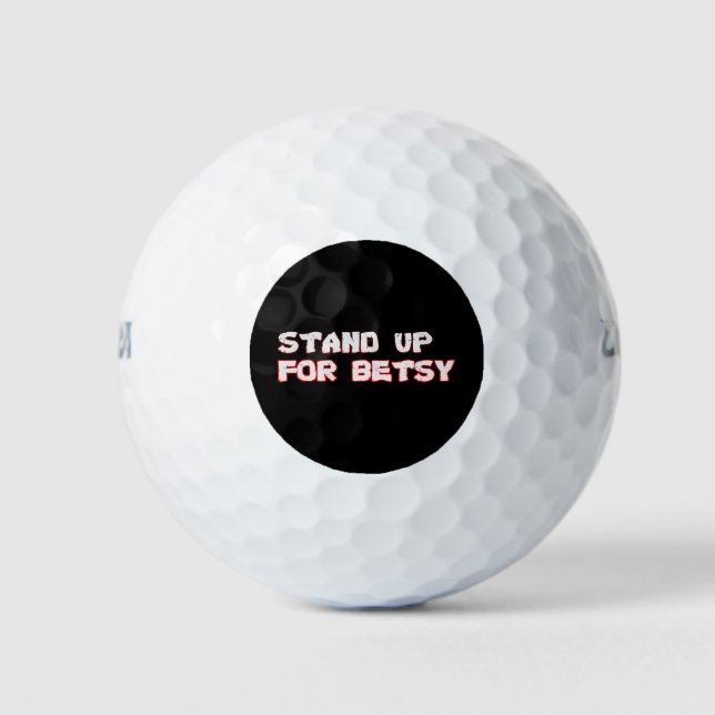 Balles De Golf debout pour betsy ross (Devant)