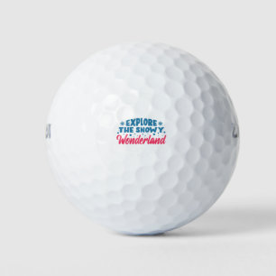Balles De Golf Découvrez le pays des merveilles neigeuses