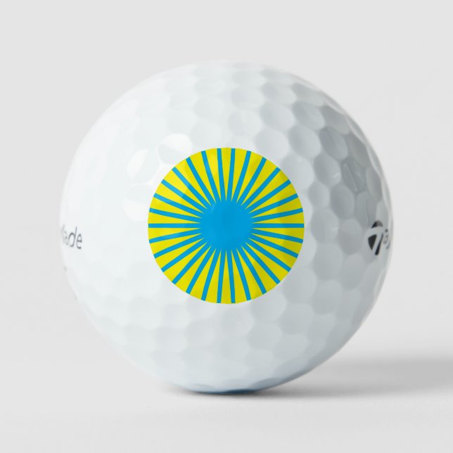 Balles De Golf démons eyball taylormade (Recto)